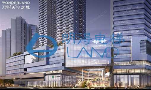 借力日立电梯，打造佛山超大复合型城市综合体-佛山万科城